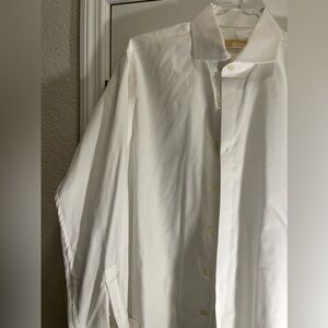 Michael Kors French cuff dress men’s dress shirt ￼